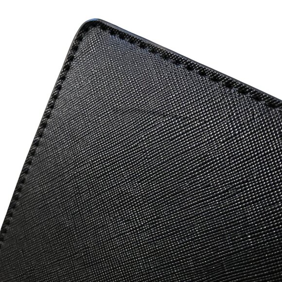 Lovevook Oversized Black Envelope Clutch Vegan Leather Wristlet 12” x 7.5” - Picture 9 of 9